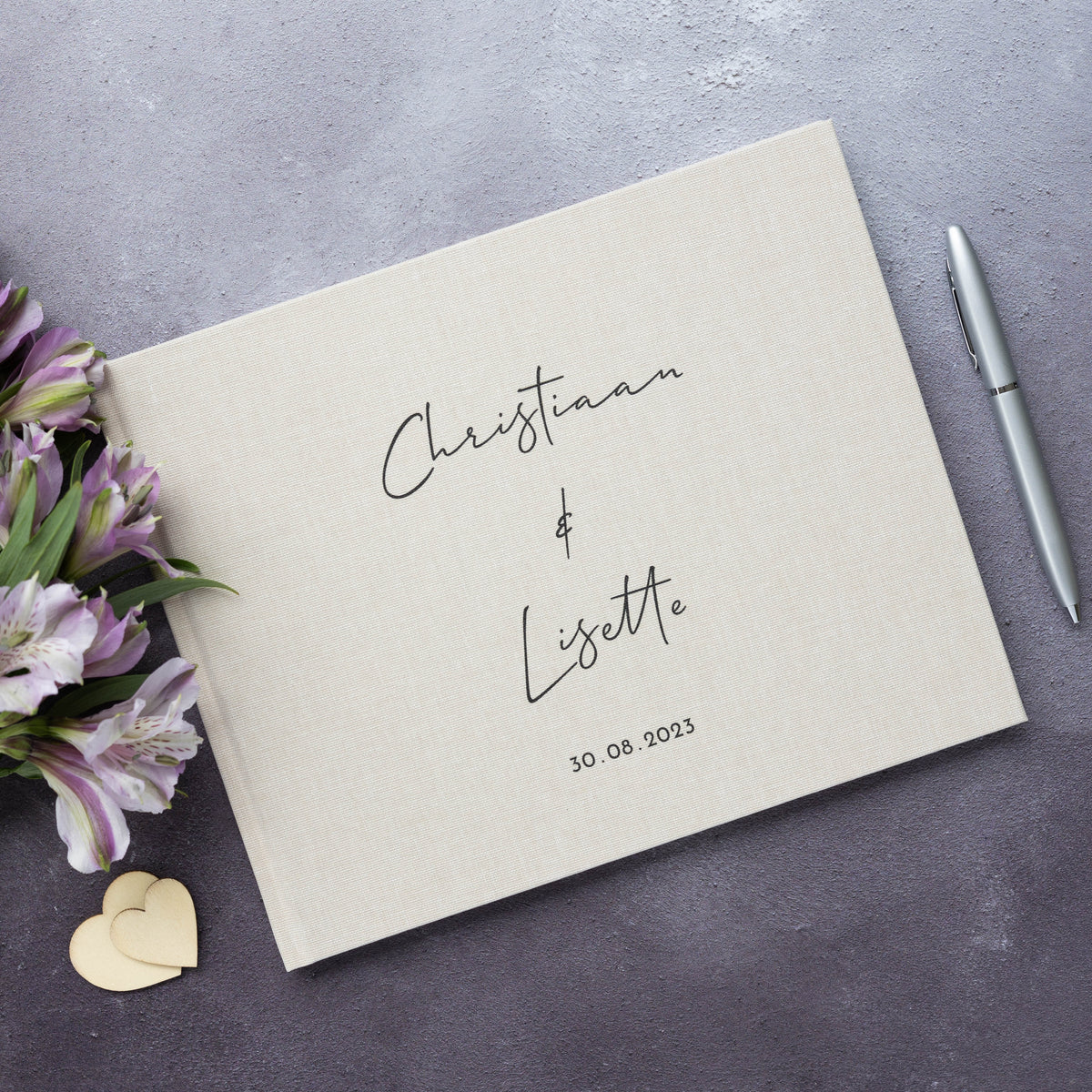 Lisette - Personalised Wedding Guest Book