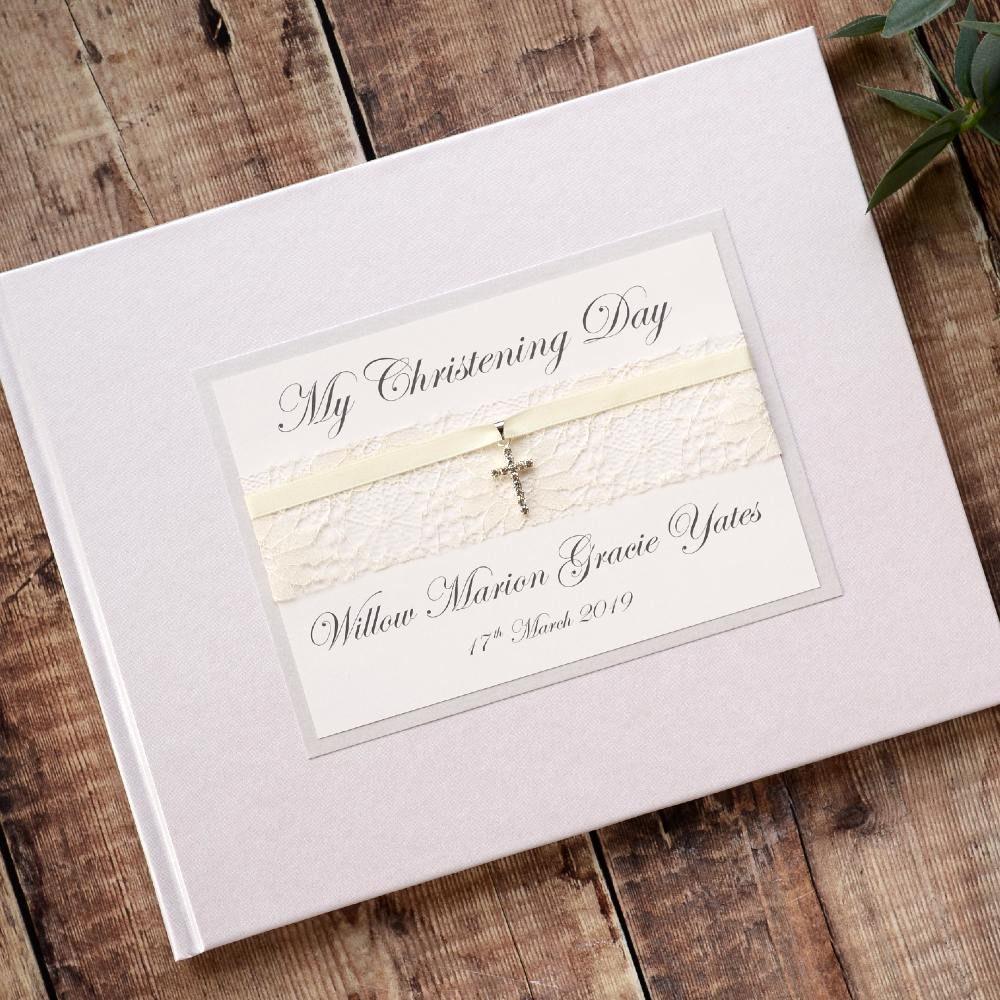 Christening Guest Books & Photo Albums
