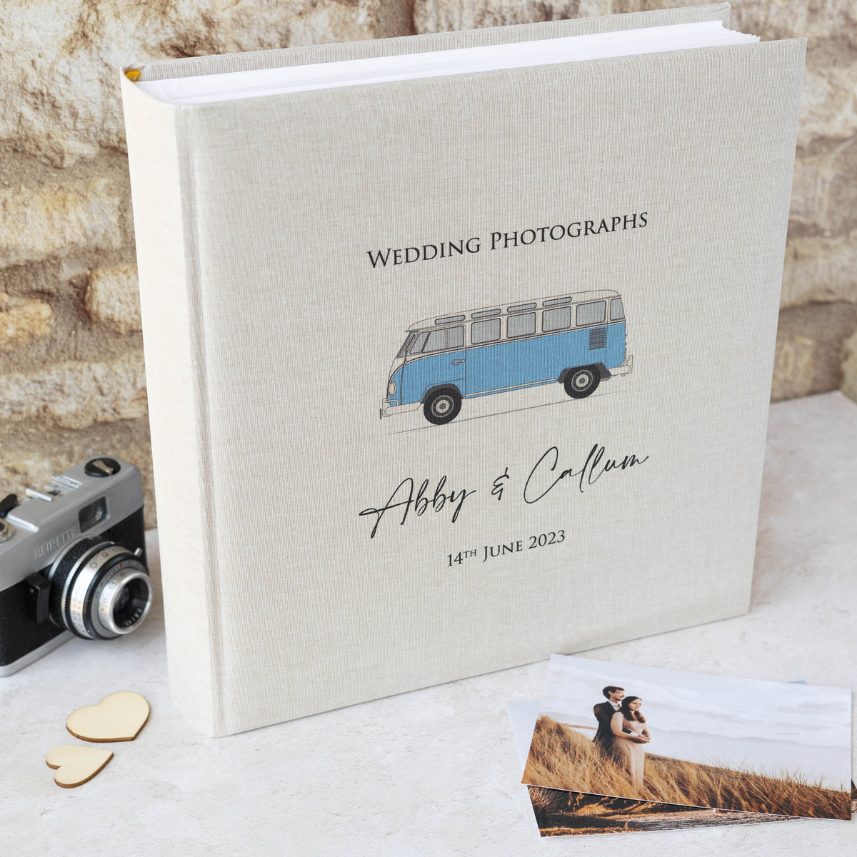 VW Camper Van - Personalised Wedding Photograph Album