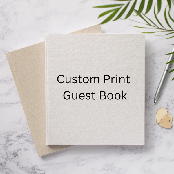 Large custom print Guest Book - Stori