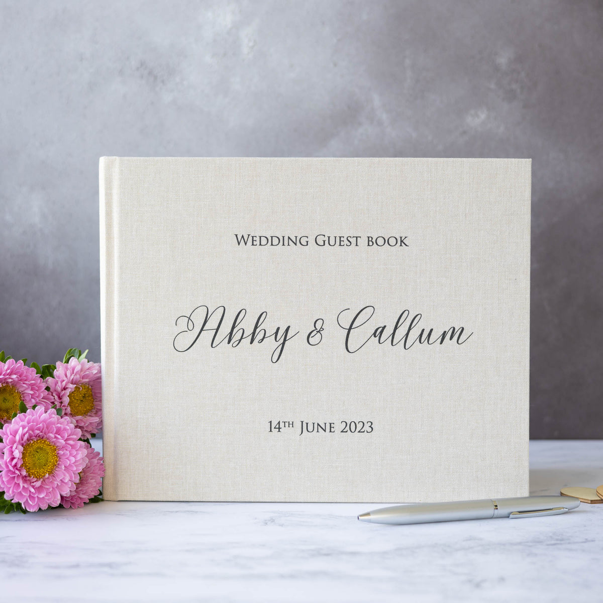 Abby - Personalised Wedding Guest Book