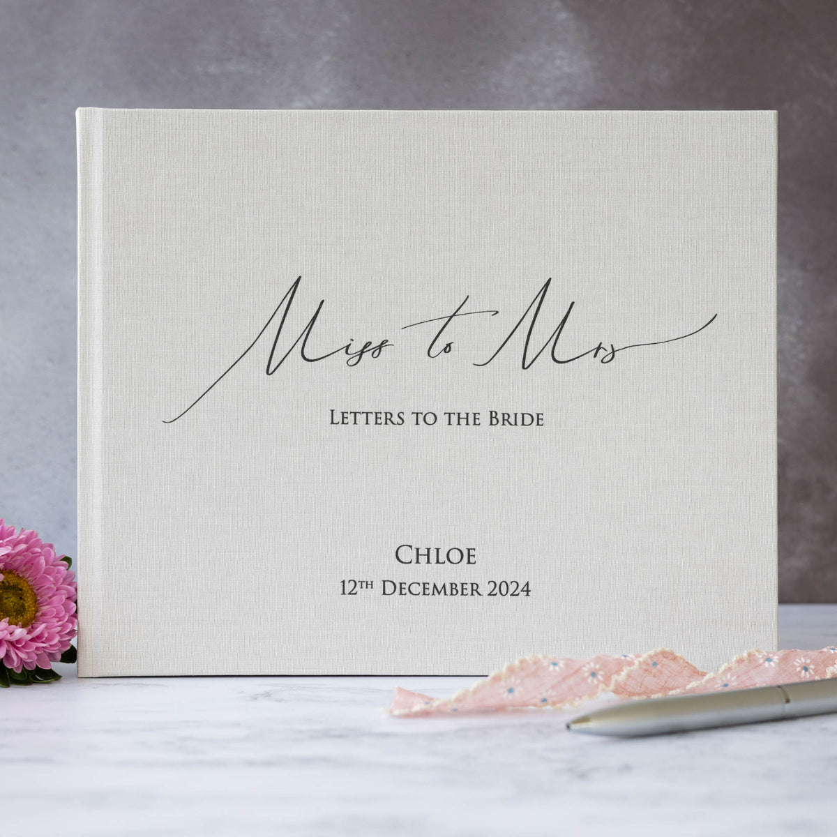 &#39;Miss to Mrs&#39; Guest Book