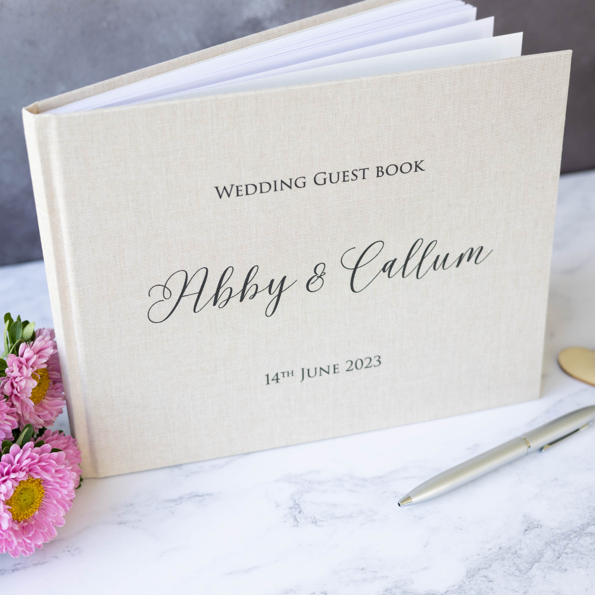 Personalised wedding guest book pens. Wedding guest book pens - Stori