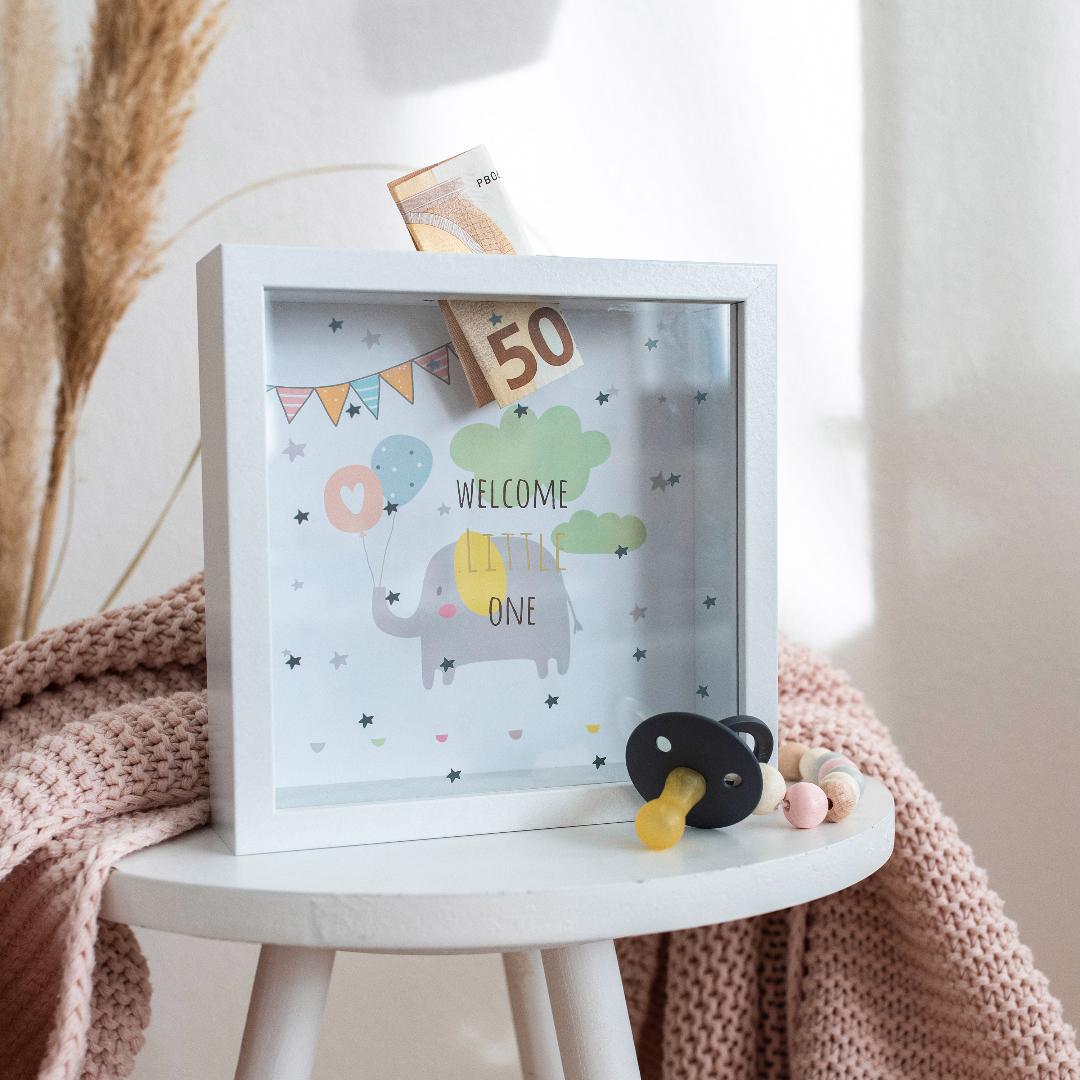 New Baby Money Box Frame